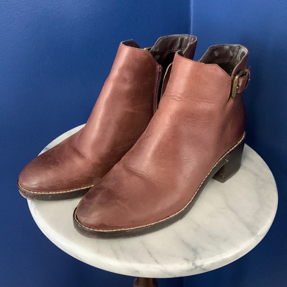 Cole Haan Leather Booties